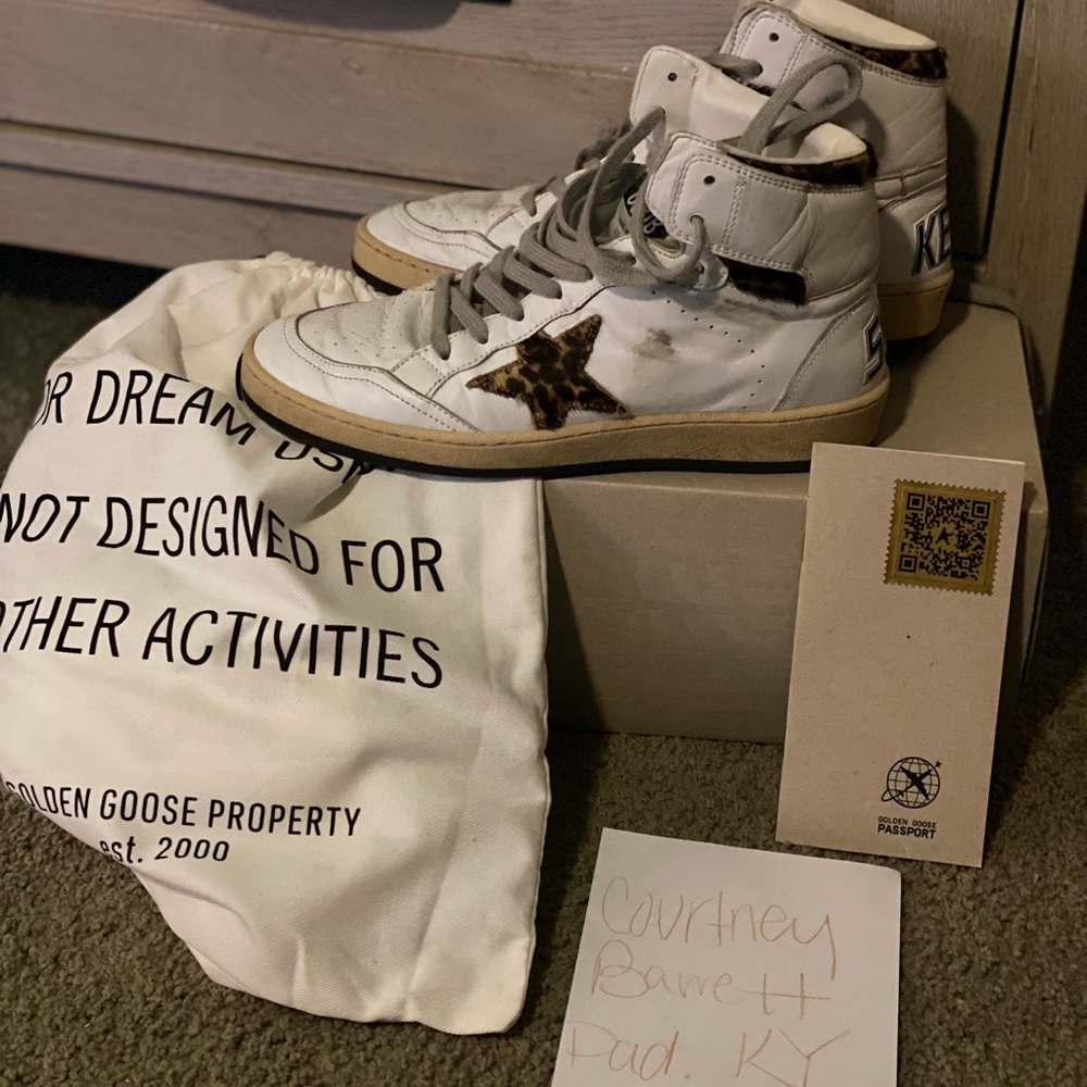 Golden goose sky tops